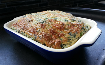 Spinach & Parmigiano Torta